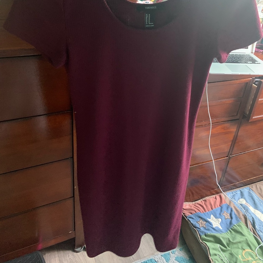 Brand new burgundy dress! Size: medium.